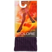 Колготки фантазийные Vogue "Colore 50" Черно-фиолетовые, размер 40-44 традиционного финского качества Товар сертифицирован инфо 1923u.