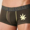 Трусы мужские Udy "Marihuana" Dark Green (темно-зеленый), размер: XL 8023 Испания Артикул: 8023 Товар сертифицирован инфо 4298u.
