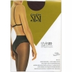 Колготки классические Sisi "Style 20" Moka (коричневые), размер 4 гольф высокого качества Товар сертифицирован инфо 7883u.